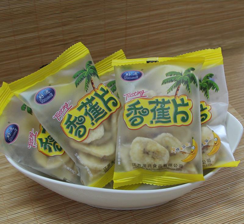 好迪休閑零食 菲律賓原產(chǎn)香蕉片，小包裝，大滿(mǎn)足